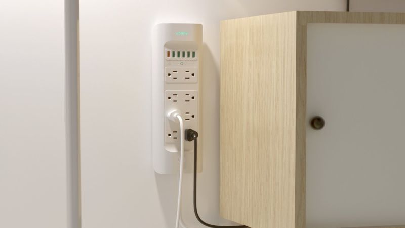 Regleta con Protector de Voltaje, $29 con código AUKEY43W